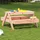 Picknickbord för barn 88x97x52 cm massivt douglasträ