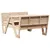 Produktbild 2 för Picknickbord för barn 88x122x58 cm massiv furu