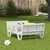Produktbild 3 för Picknickbord för barn vit 88x122x58 cm massiv furu