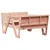 Produktbild 6 för Picknickbord för barn 88x122x58 cm massivt douglasträ