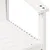 Produktbild 7 för Trädgårdsstol vit 62x55x77 cm massiv furu
