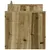 Produktbild 5 för Trädgårdssoffa 2-sits 134x60x62 cm impregnerad furu