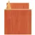 Produktbild 5 för Trädgårdssoffa 3-sits vaxbrun 189x60x62 cm massiv furu