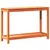 Produktbild 2 för Växtbord med hylla vaxad brun 108x35x75 cm massiv furu