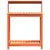 Produktbild 5 för Växtbord med hyllor brun 82,5x50x109,5 cm massiv furu