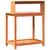 Produktbild 7 för Växtbord med hyllor brun 82,5x50x109,5 cm massiv furu