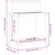 Produktbild 10 för Växtbord med hyllor brun 82,5x50x109,5 cm massiv furu