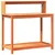 Produktbild 2 för Växtbord med hyllor brun 108x50x109,5 cm massiv furu