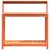 Produktbild 5 för Växtbord med hyllor brun 108x50x109,5 cm massiv furu