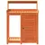 Produktbild 5 för Växtbord med hyllor brun 82,5x50x109,5 cm massiv furu