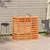 Produktbild 3 för Barbord vaxad brun 113,5x50x103 cm massiv furu