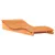 Produktbild 2 för Solsäng vaxbrun 205x80x31,5 cm massiv furu