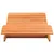 Produktbild 4 för Solsäng vaxbrun 205x80x31,5 cm massiv furu