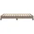 Produktbild 6 för Sängram taupe 120x190 cm tyg