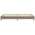 Produktbild 6 för Sängram taupe 120x190 cm tyg