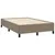 Produktbild 3 för Sängram taupe 120x190 cm tyg