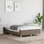 Produktbild 3 för Sängram taupe 120x190 cm tyg