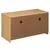 Produktbild 6 för Tv-bänk SAUDA ek 99x43x55 cm massiv furu	