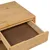 Produktbild 7 för Soffbord SAUDA ek 99x55x45 cm massiv furu