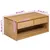 Produktbild 8 för Soffbord SAUDA ek 99x55x45 cm massiv furu