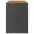 Produktbild 6 för Trädgårdsbord med akaciaträ svart 185x80x110 cm konstrotting