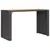 Produktbild 7 för Trädgårdsbord med akaciaträ svart 185x80x110 cm konstrotting