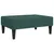 Produktbild 2 för Fotpall mörkgrön 77x55x31 cm sammet