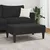 Produktbild 3 för Fotpall svart 77x55x31 cm sammet