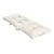 Produktbild 6 för Stolsdynor högt ryggstöd 4 st melerad gräddvit 120x50x7 cm tyg