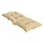 Produktbild 6 för Stolsdynor högt ryggstöd 4 st melerad beige 120x50x7 cm tyg