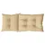 Produktbild 7 för Stolsdynor högt ryggstöd 4 st melerad beige 120x50x7 cm tyg