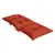 Produktbild 6 för Stolsdynor högt ryggstöd 4 st melerad röd 120x50x7 cm tyg