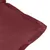 Produktbild 9 för Stolsdynor högt ryggstöd 2 st melerad vinröd 120x50x7 cm tyg