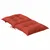 Produktbild 6 för Stolsdynor lågt ryggstöd 2 st melerad röd 100x50x7 cm tyg