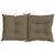 Produktbild 7 för Stolsdynor lågt ryggstöd 4 st melerad taupe 100x50x7 cm tyg