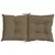 Produktbild 7 för Stolsdynor lågt ryggstöd 6 st melerad taupe 100x50x7 cm tyg
