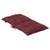 Produktbild 6 för Stolsdynor lågt ryggstöd 6 st melerad vinröd 100x50x7 cm tyg
