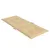 Produktbild 6 för Stolsdynor högt ryggstöd 2 st melerad beige 120x50x4 cm tyg