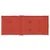 Produktbild 7 för Stolsdynor högt ryggstöd 2 st melerad röd 120x50x4 cm tyg