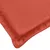 Produktbild 9 för Stolsdynor högt ryggstöd 2 st melerad röd 120x50x4 cm tyg