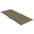 Produktbild 6 för Stolsdynor högt ryggstöd 2 st melerad taupe 120x50x4 cm tyg