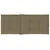 Produktbild 7 för Stolsdynor högt ryggstöd 6 st melerad taupe 120x50x4 cm tyg