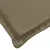 Produktbild 9 för Stolsdynor högt ryggstöd 6 st melerad taupe 120x50x4 cm tyg