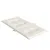 Produktbild 6 för Stolsdynor lågt ryggstöd 6 st melerad gräddvit 100x50x4 cm tyg