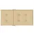 Produktbild 7 för Stolsdynor lågt ryggstöd 2 st melerad beige 100x50x4 cm tyg