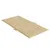 Produktbild 6 för Stolsdynor lågt ryggstöd 4 st melerad beige 100x50x4 cm tyg