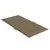 Produktbild 6 för Stolsdynor lågt ryggstöd 2 st melerad taupe 100x50x4 cm tyg