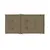 Produktbild 7 för Stolsdynor lågt ryggstöd 2 st melerad taupe 100x50x4 cm tyg