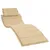 Produktbild 2 för Solsängsdyna melerad beige 186x58x3 cm tyg