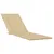 Produktbild 2 för Solsängsdyna melerad beige (75+105)x50x3 cm tyg